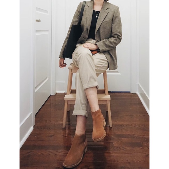 Uniqlo Stretch High Waisted Chino Casual Pants Size 2 - Picture 2 of 12